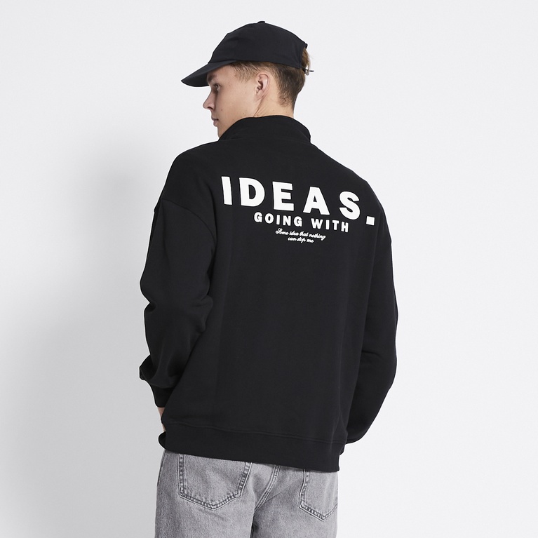 Half zip sweater "Day"